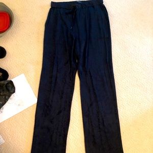 Scotch & soda black silk pants